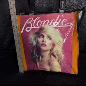 BLONDIE/ DEBBIE HARRY Official Concept One Accessories Tote Bag Rare and Retired